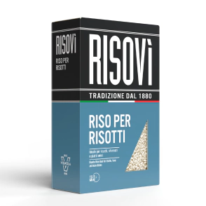 Arroz Risovi p/ Risotto1kg Env.Vac&iacute;o Italia      
