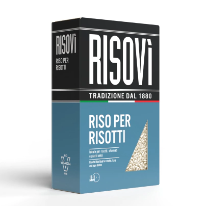 Arroz Risovi p/ Risotto1kg Env.Vac&iacute;o Italia      
