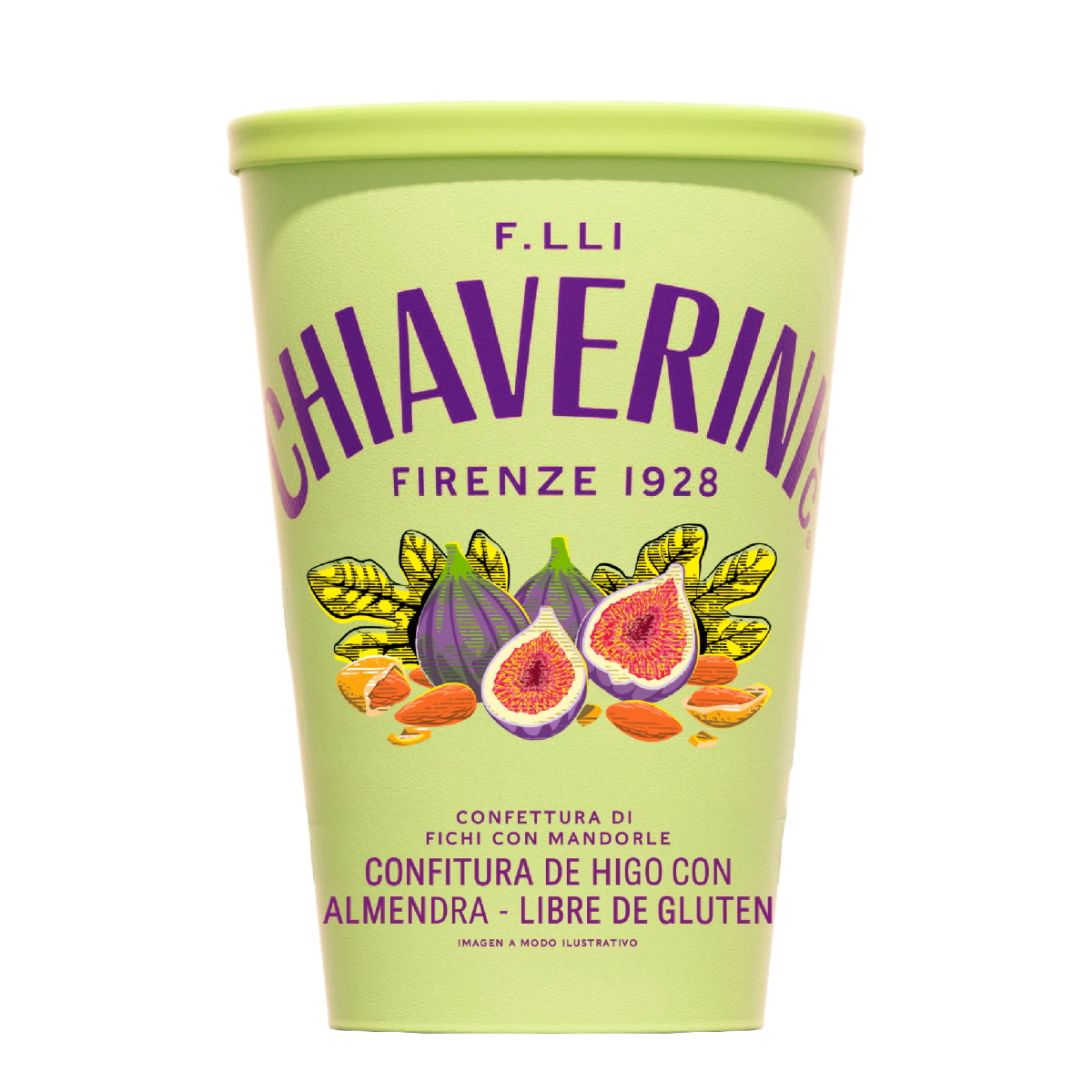 Mermelada de Higos con almendras 320 grs.      