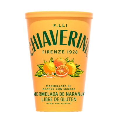 Mermelada de Naranjas con piel 320 grs.      