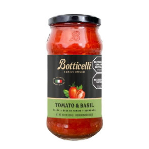 Salsa de tomate y albahaca Botticelli 400g      