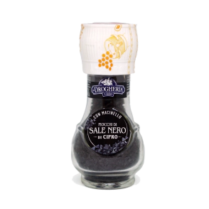 Sal negra en escamas C/Mol. E/Vidrio      