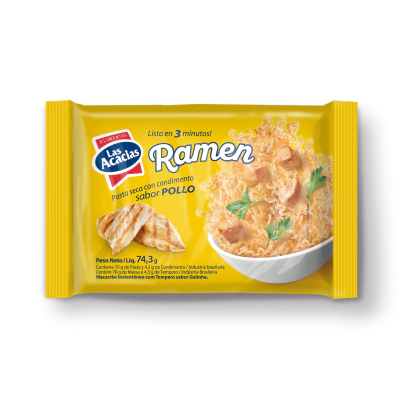 Ramen sabor POLLO 74,3 grs.      