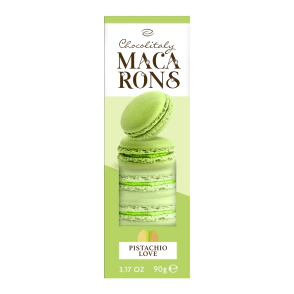 Macarons Pistacho - Chocolitaly 90grs      