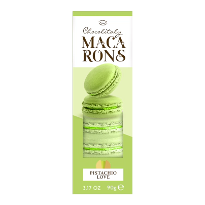 Macarons Pistacho - Chocolitaly 90grs      