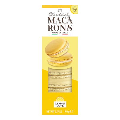 Macarons Lim�n - Chocolitaly 90grs      