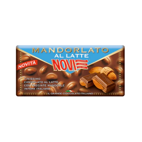 Tableta Mandorlato Latte (leche y almendra) NOVI      