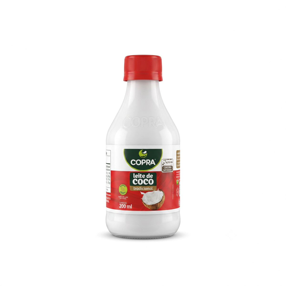 Leche de coco tradicional 200ml E/Pet COPRA      
