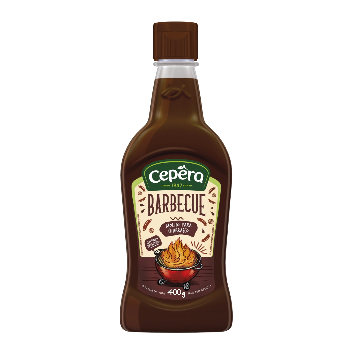 Salsa Barbacoa E/PET 400g      