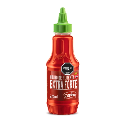 Salsa Picante Roja Extra Fuerte 270 ml E/Pet      