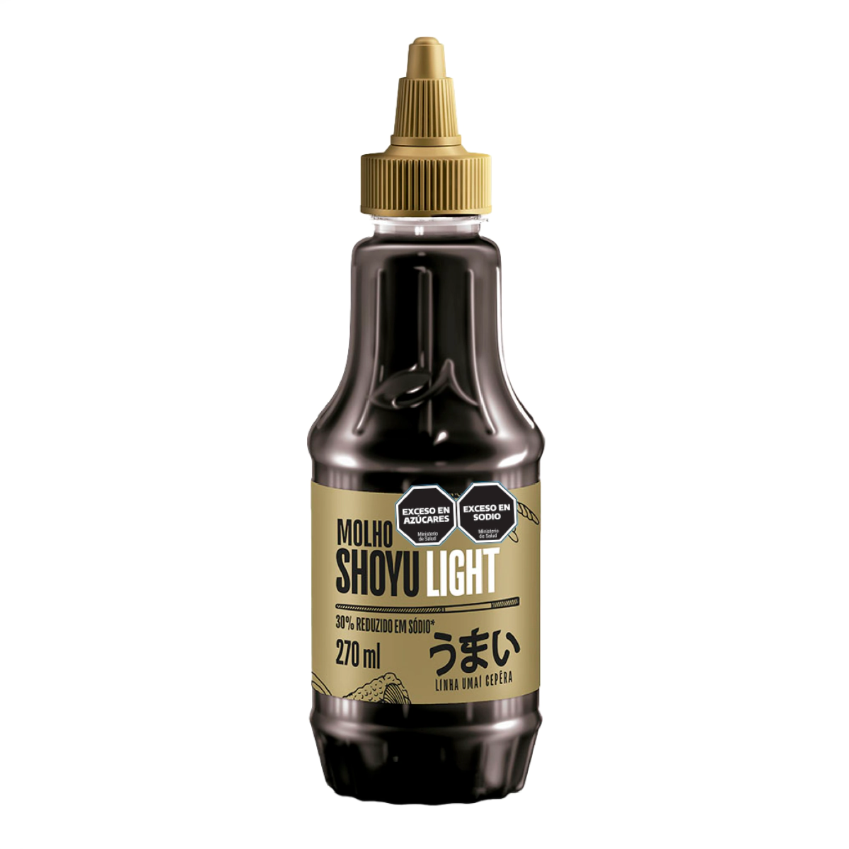 Salsa de Soja Light - LIBRE DE GLUTEN 270ml E/Pet      