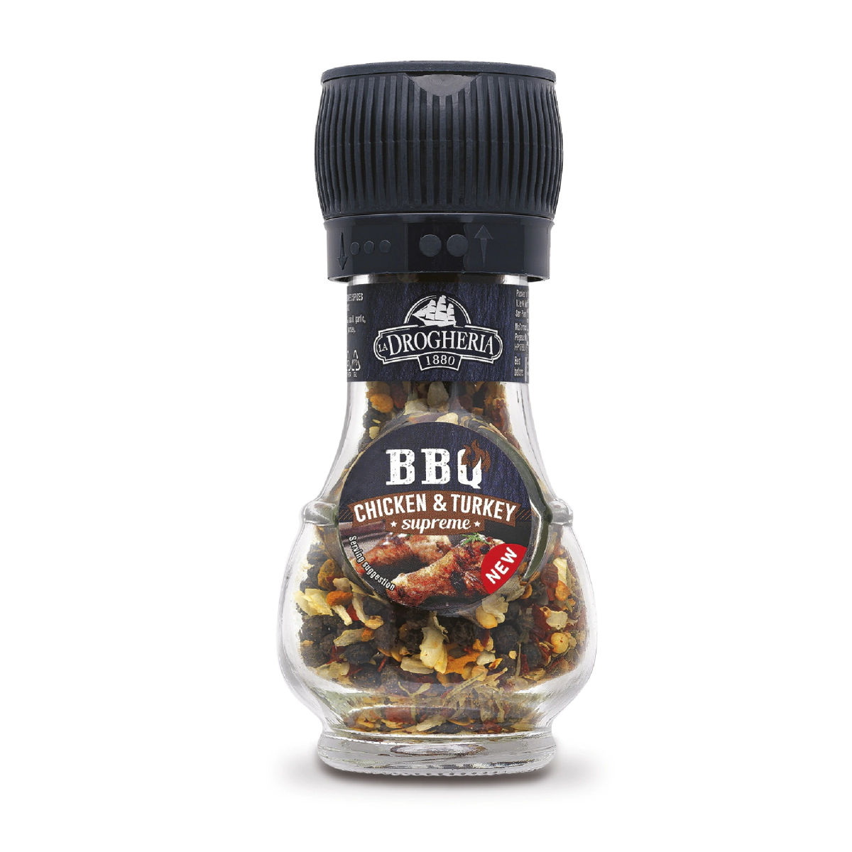 BBQ Chicken and Turkey C/Mol. 52 grs Italia      