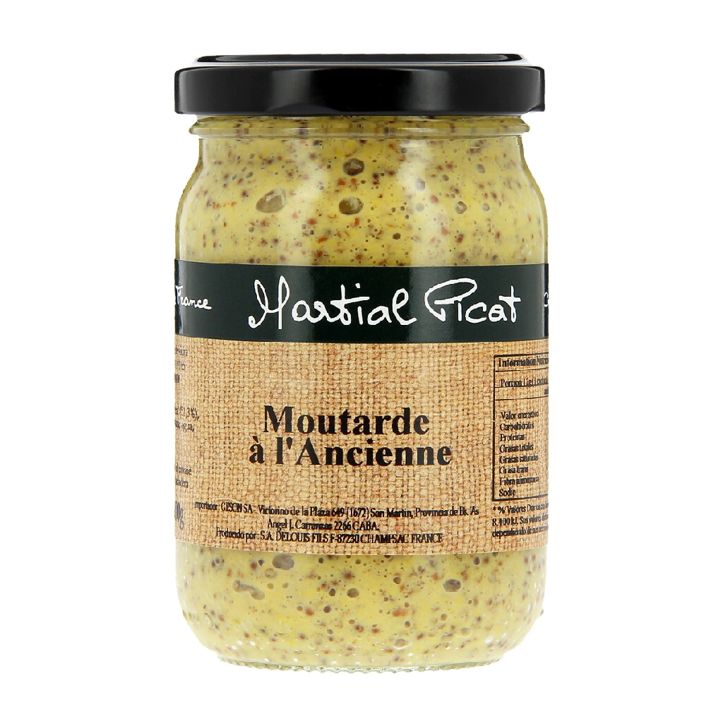 Mostaza Dijon 200g E/Vidrio Francia      