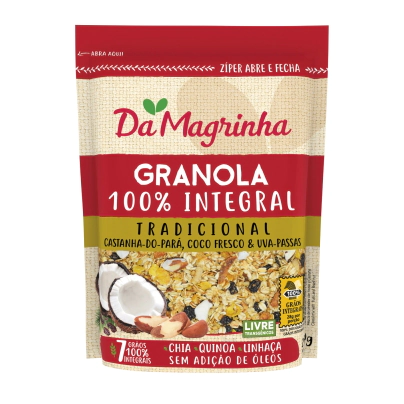 Granola 100% integral tradicional 250grs DM      