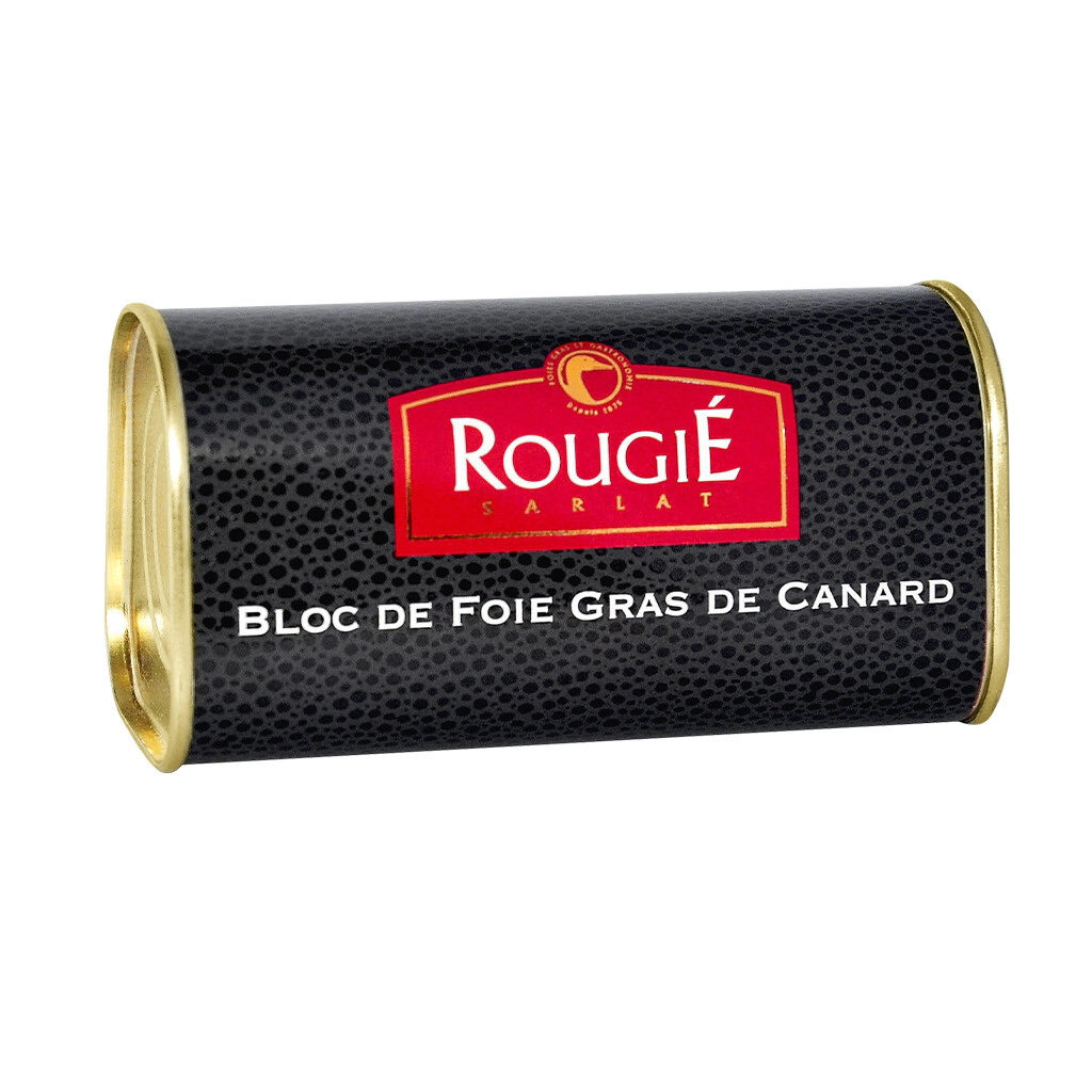 Bloc Foie Gras de Canard 210g Lata Francia   