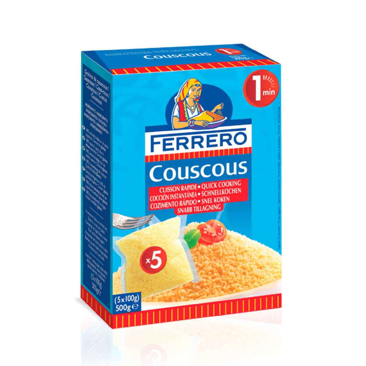 CousCous Ferrero 5x100gr      