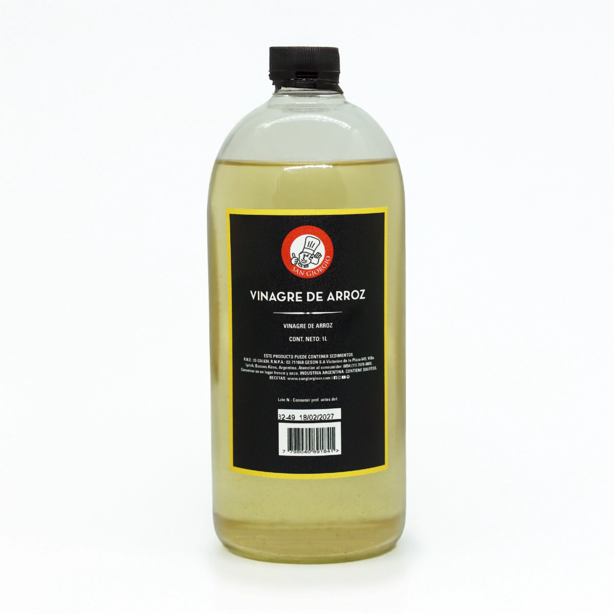 Vinagre de arroz 1 Lt SG      