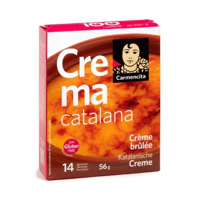 Crema Catalana 56g Carmencita Espa&ntilde;a