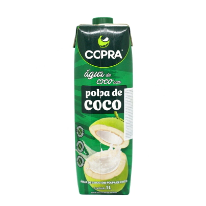 Agua de coco con pulpa Tetra Brick 1 Lt.      
