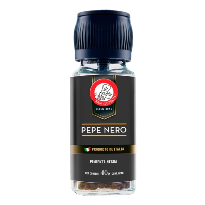Pimienta Negra Selections C/Mol. Italia 40g      