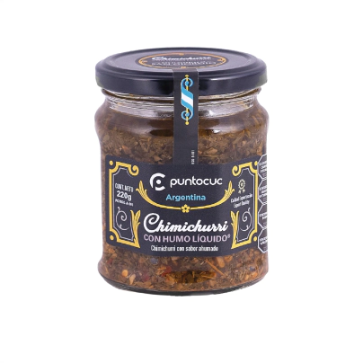 Chimichurri con Humo Liquido 220g PC      